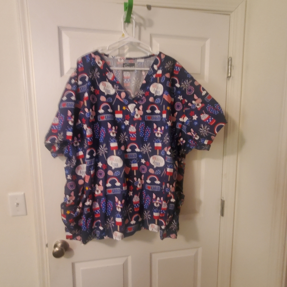 5x 4th Scrub Top